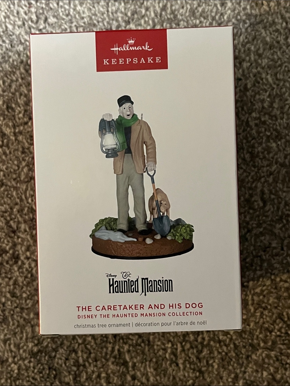 Hallmark Keepsake Ornament New Haunted Mansion Caretaker Dog Disney